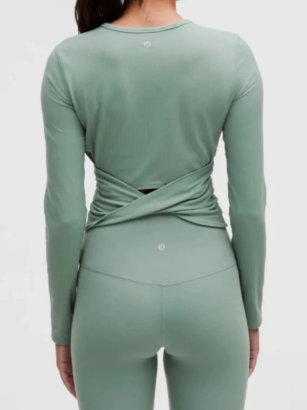 Lululemon All It Takes Back-Twist Ribbed Long Sleeve